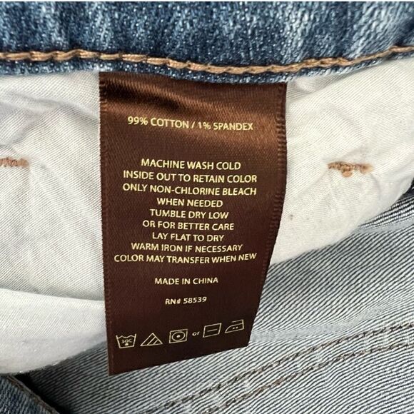 NEW Kut from the Kloth Katy Boyfriend Raw Cuffed Hem Distressed Sz 20 W - Picture 10 of 10